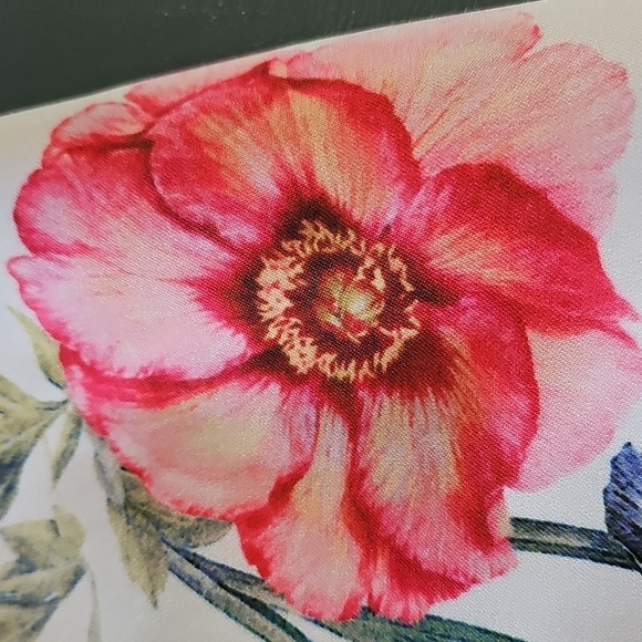 Floral Strapless Jumpsuit By Luxxel In A Meduim. Florial Print With Rear Zipper. - Picture 6 of 11